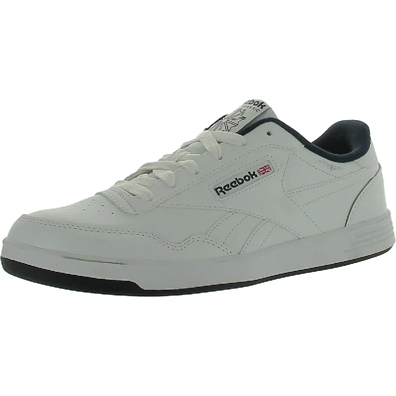 Athletic shoes for indoor sports -Reebok Mens Leather Lifestyle Casual And Fashion Sneakers