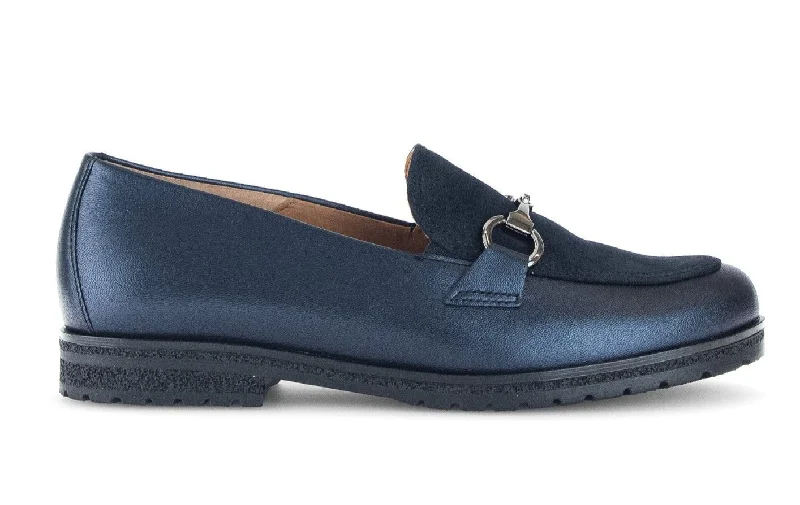 Cushioned loafers for foot comfort-Ego Blue Loafers