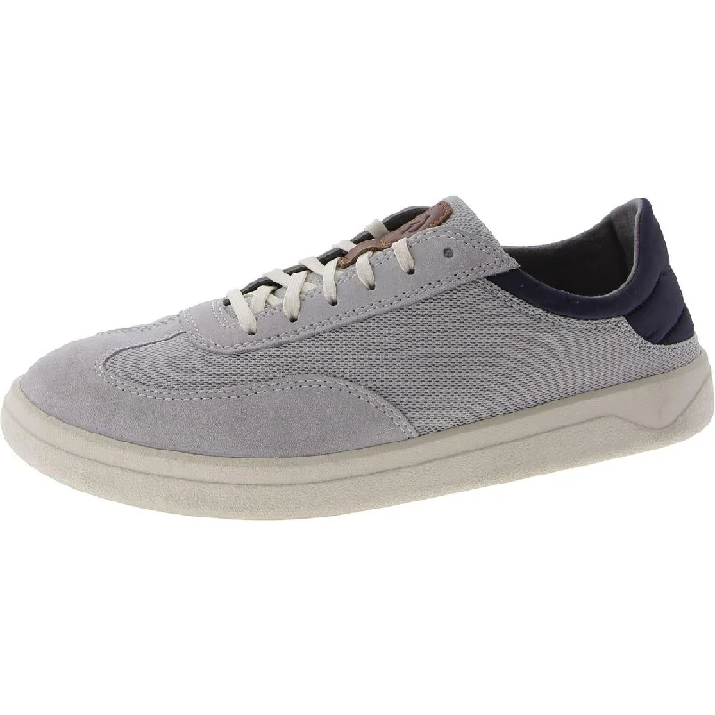 Athletic shoes with cozy padding -OluKai Mens Punini Leather Lifestyle Casual And Fashion Sneakers