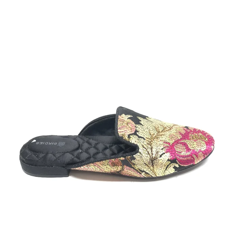 Flats with moisture-wicking linings -Shoes Flats By Cmb In Floral Print, Size: 5