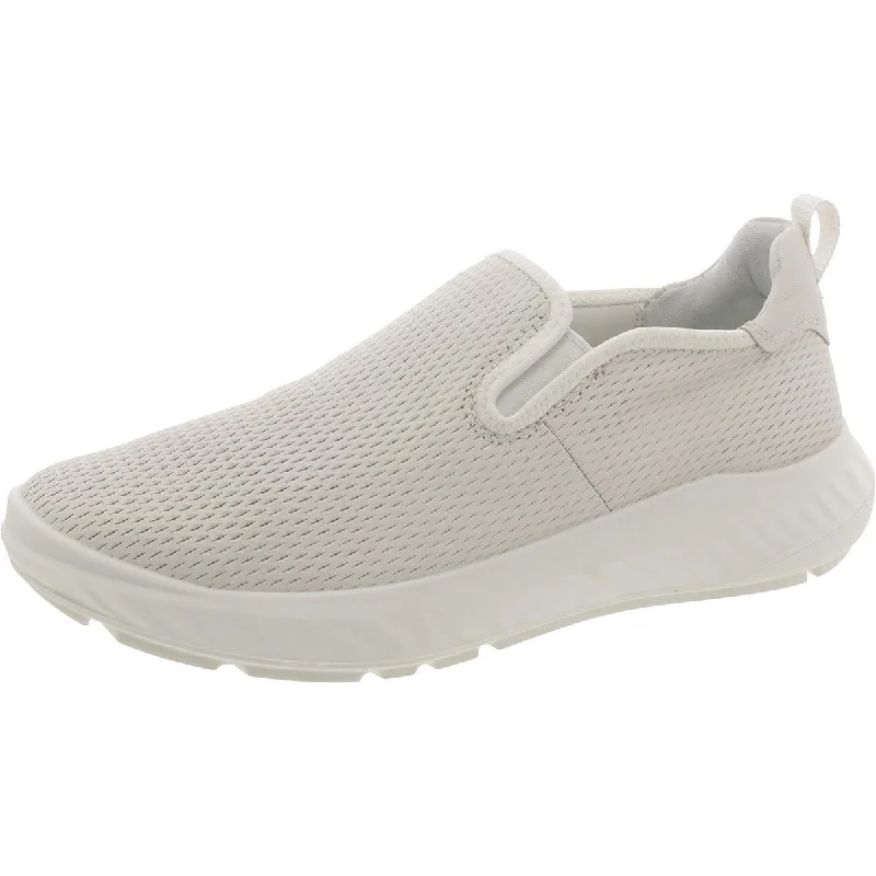 Athletic shoes for casual jogs -ECCO Mens Leather Slip On Casual And Fashion Sneakers