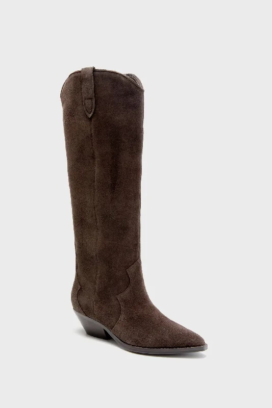 Luxury boots for collectors -Dark Brown Ander Boots