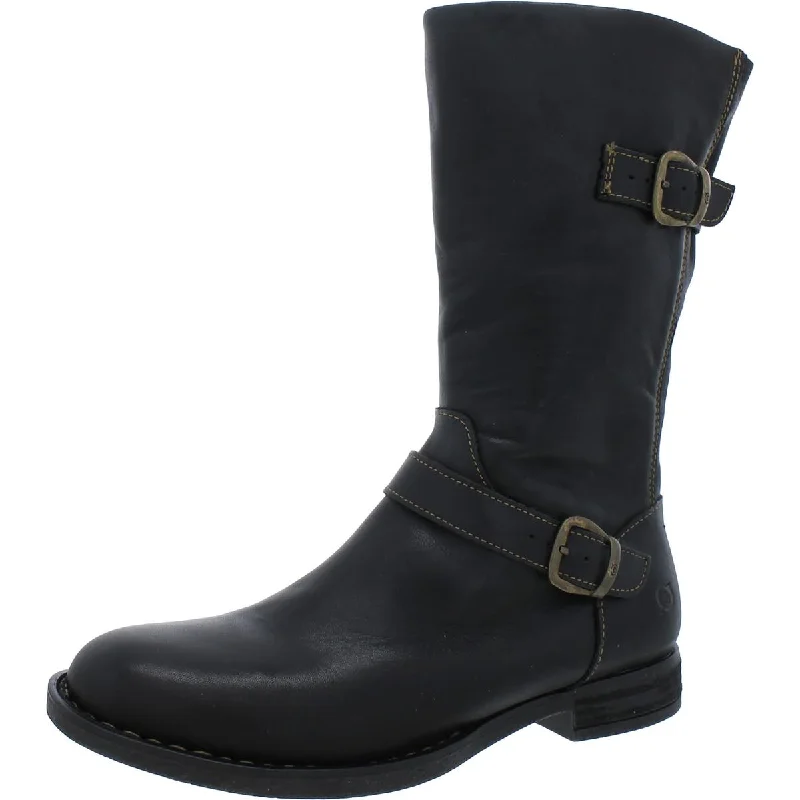 Boots for casual seminars -Born Womens Round toe Casual Mid-Calf Boots