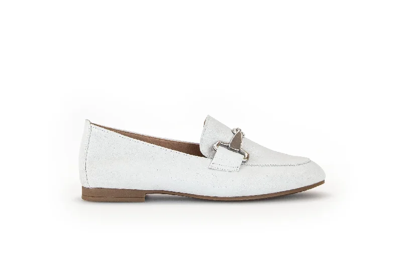 Affordable loafers for teens’ trips-Jangle Silver Glitter Loafers