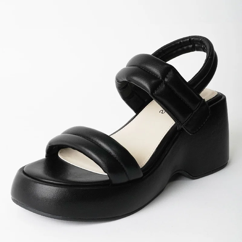 Cheap sandals for warm outings-Rayanne | Black