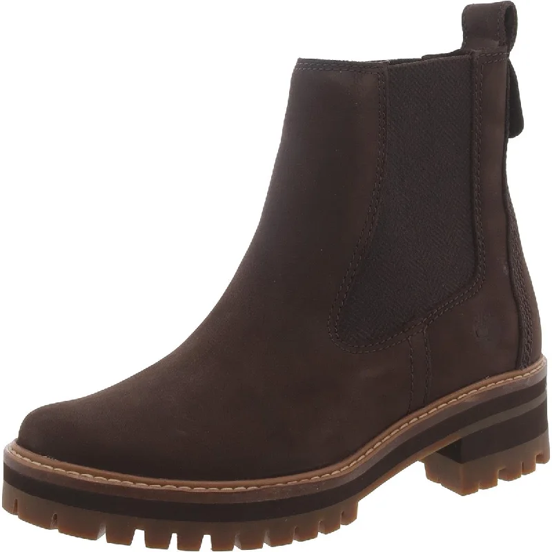 Boots for quick trips -Timberland Womens Courmayeur Valley Nubuck Pull On Chelsea Boots