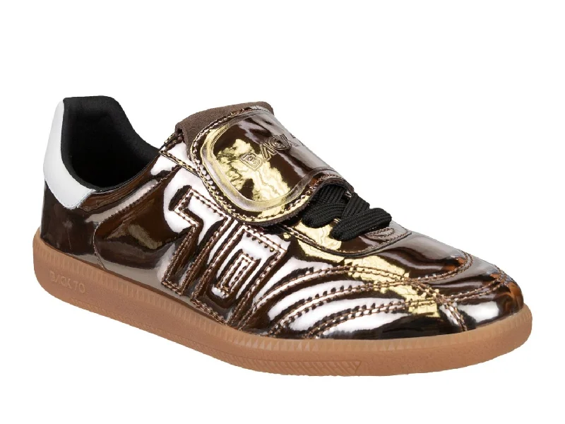 Slip-on athletic shoes for busy days -BACK 70 - FLUFFY in BRONZE Sneakers