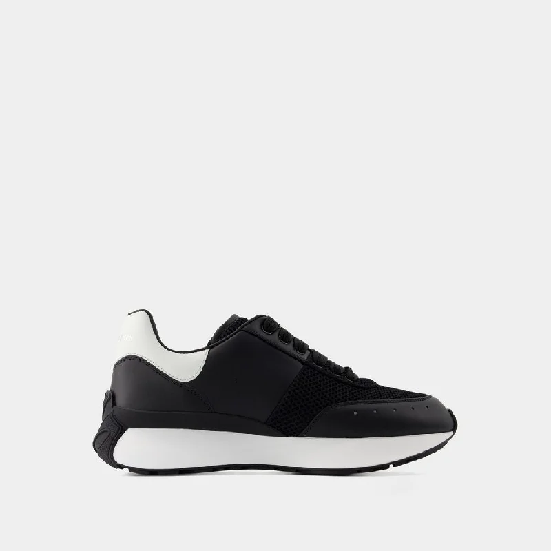 Athletic shoes for brief runs -ALEXANDER MCQUEEN Sprint Runner Mini Sneakers for Men