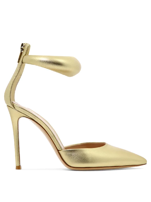 High heels with smooth seamless edges -GIANVITO ROSSI Elegant Heeled Pumps for Women