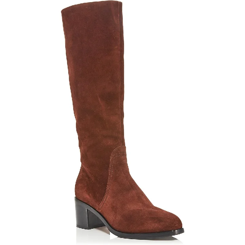 Boots for outdoor markets -Rag & Bone Womens HAZEL TALL BOOT Suede Knee-High Boots