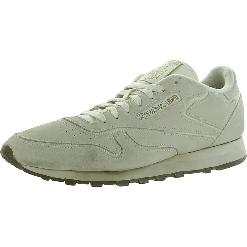 Athletic shoes with retro colors -Reebok Mens Ventilator Suede Hexalite Fashion Sneakers