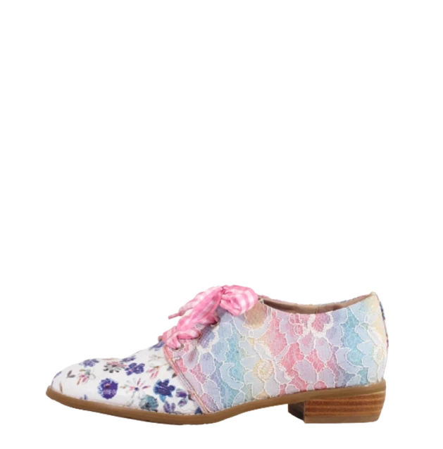 Fashionable loafers for evening outings-Diba Floral Retro Loafers