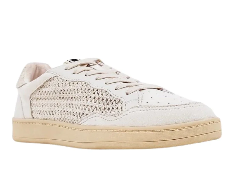 Athletic shoes for calm jogs -Shu Shop: Roma in Bone Woven