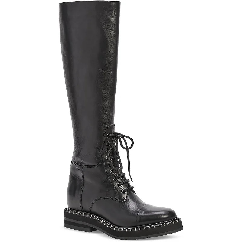 Lightweight boots for summer hikes -Chloe Womens Noua Leather Tall Knee-High Boots