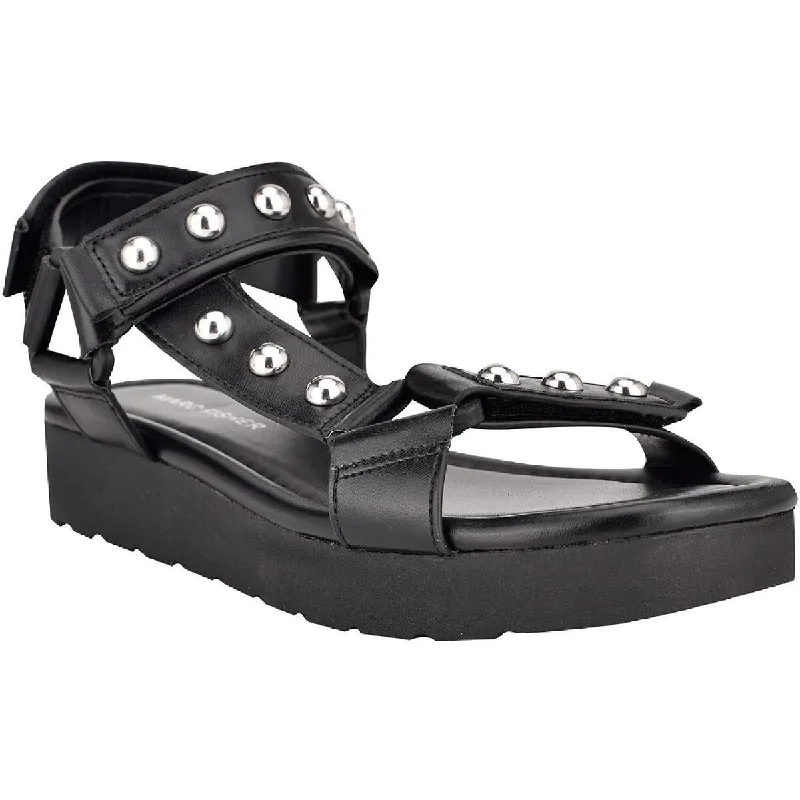 Premium sandals for chic hikes-Marc Fisher Womens Kizzy Studded Adjustable Platform Sandals