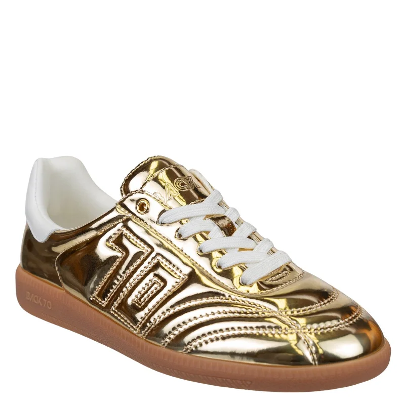 Athletic shoes for night runs -BACK 70 - FLUFFY in GOLD Sneakers