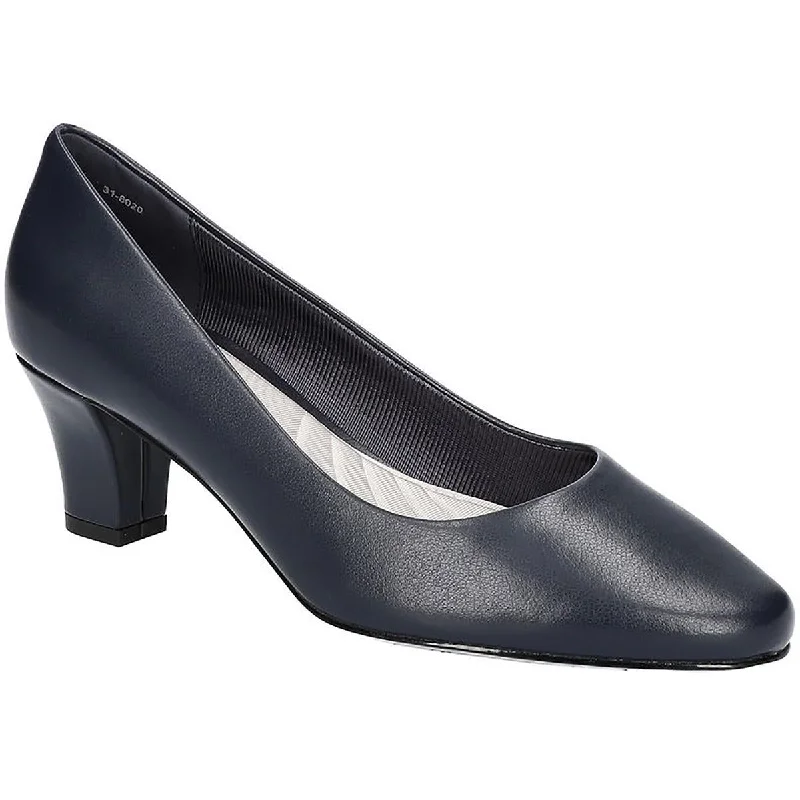 High heels for vibrant night life -Easy Street Womens Ballari Faux Leather Pumps