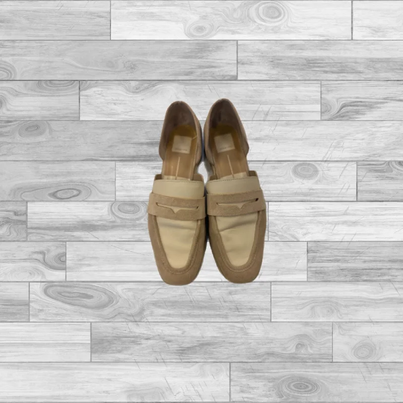 Flats for urban daily wear -Tan Shoes Flats Dolce Vita, Size 9