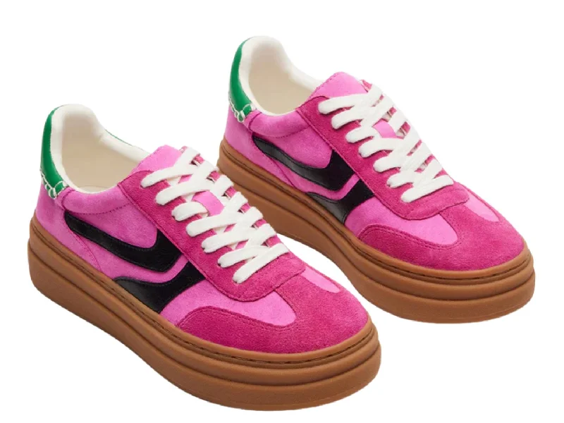 Athletic shoes for outdoor classes -Steve Madden: Dodge in Pink Multi