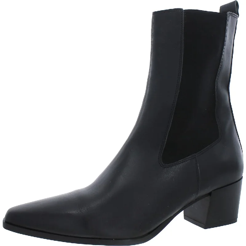 Boots with worn leather -Kurt Geiger Womens Star Leather Chelsea Boots