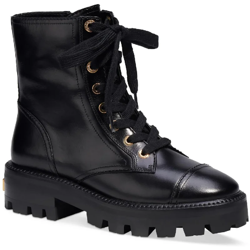 Budget boots for cheap -Kate Spade New York Womens Meritt Lug Lugged Sole Combat & Lace-up Boots