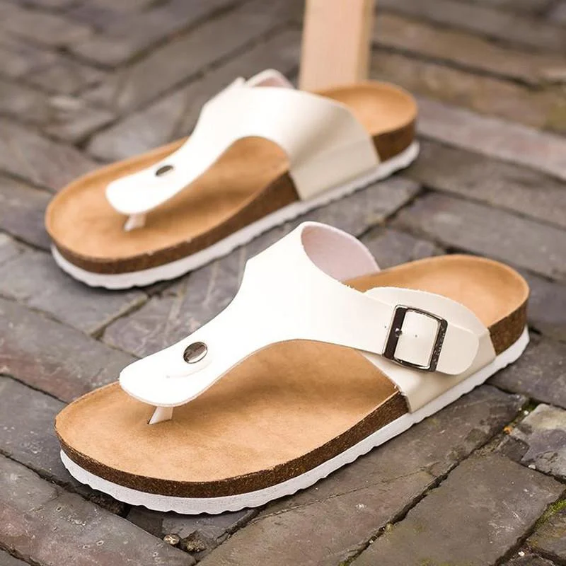 Slippers for home downtime -The Couples Slippers Men Flip Flops Summer Beach