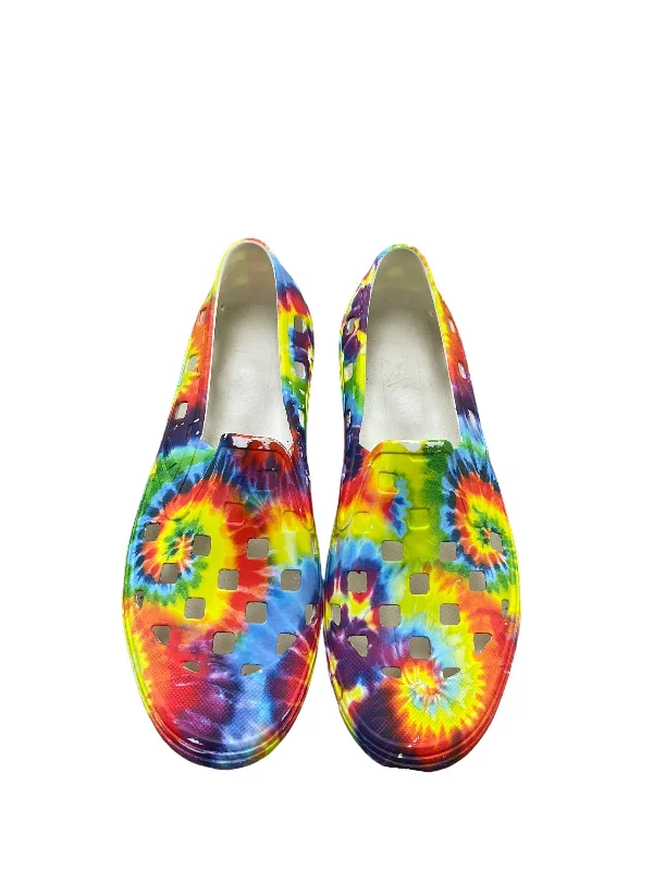 Flats for women with toe pain -Shoes Flats By Vans In Tie Dye Print, Size: 9