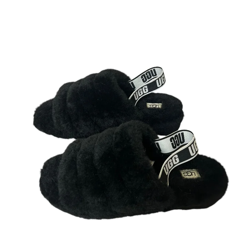 Slippers with rain-tight top -Slippers By Ugg In Black, Size: 12