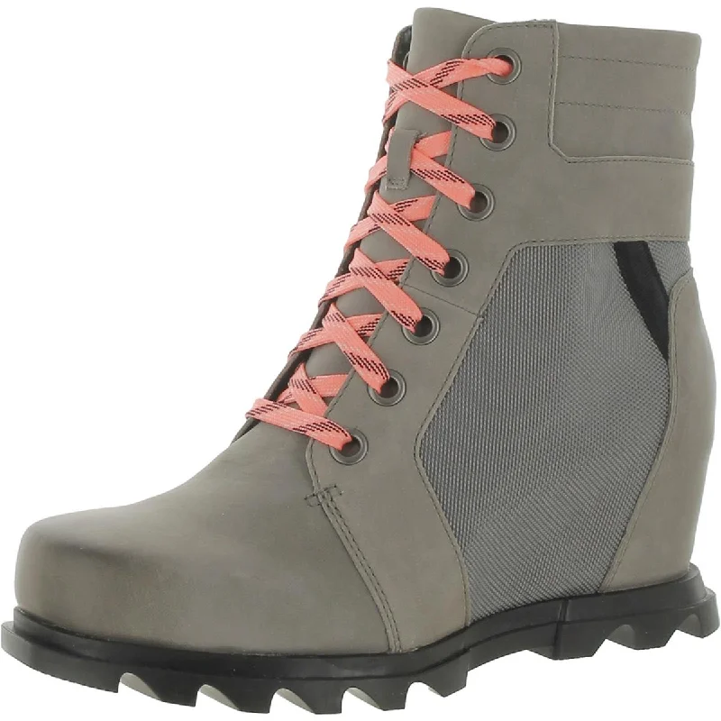 Boots for quiet days -Sorel Womens Joan Of Artic III Leather Wedge Boots