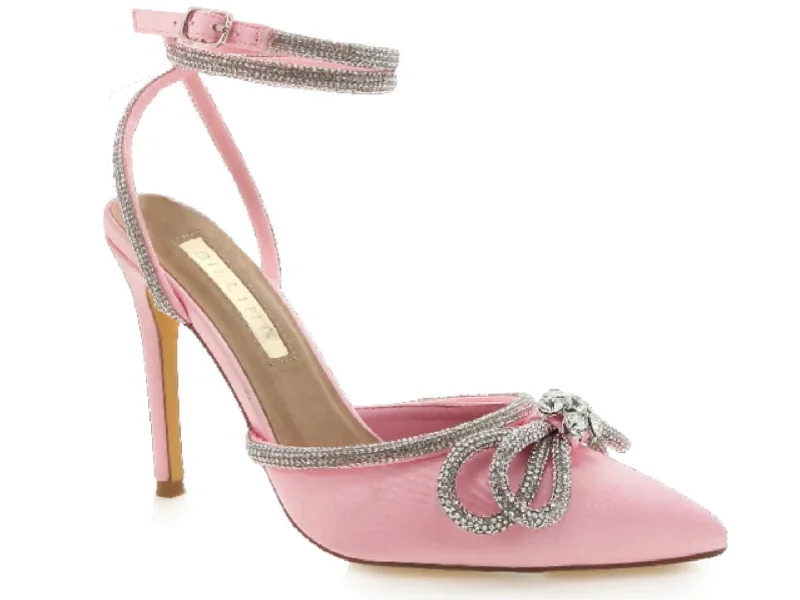 High heels for private dinner events -Billini: Elope in Pink Satin