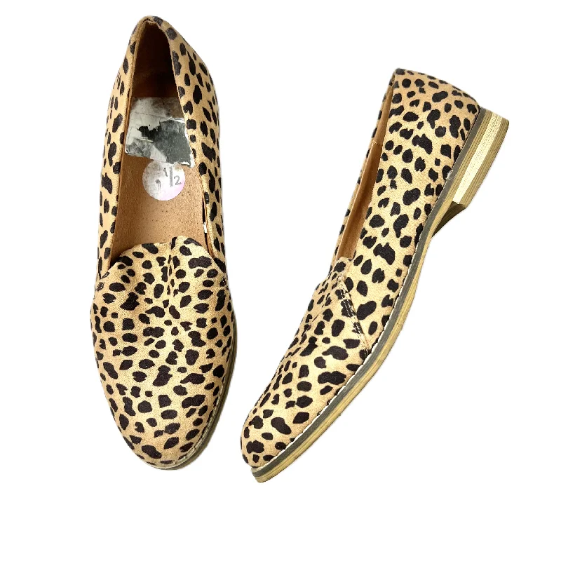 Best flats for office outfits -Animal Print Shoes Flats By Indigo Rd, Size: 6.5