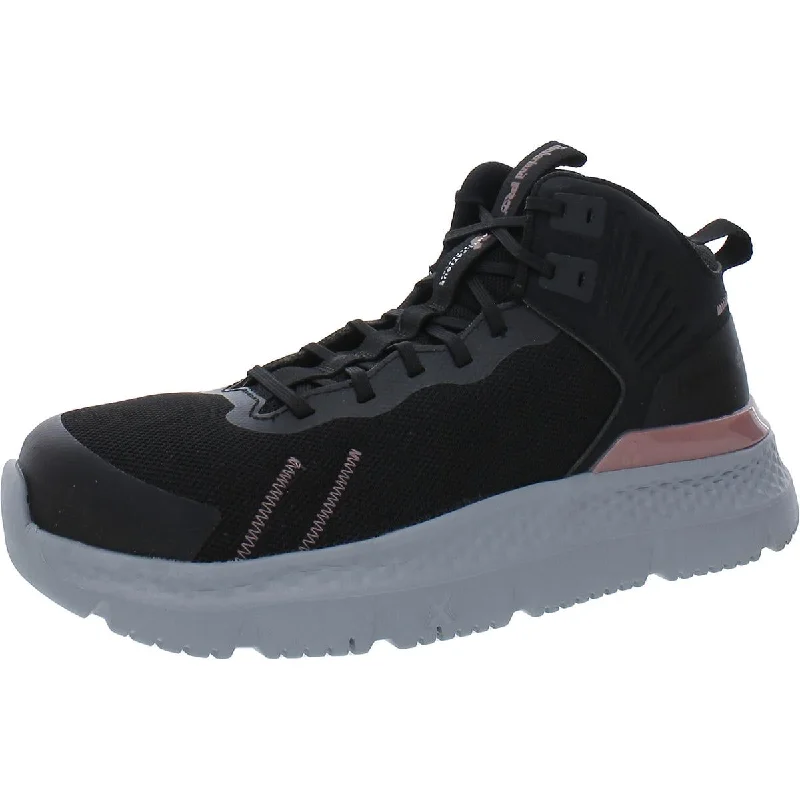 Modern boots with unique design -Timberland Womens Serta Mid Composite Toe Anti-Fatigue Work & Safety Boots