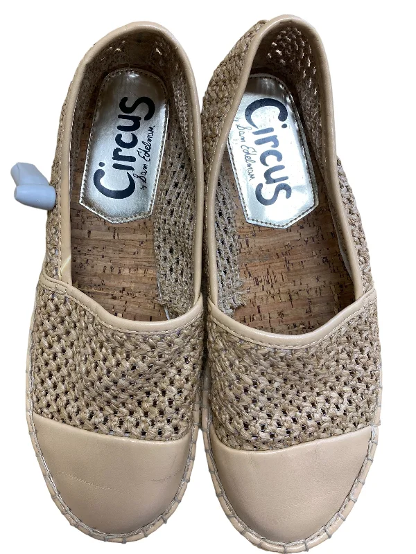 Flats with cushioned comfort -Shoes Flats By Circus By Sam Edelman In Tortoise Shell Print, Size: 8.5