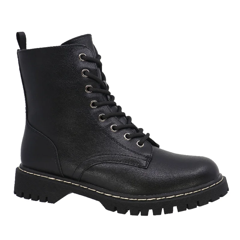 Boots for cold climate warmth -KARA-01 BLACK