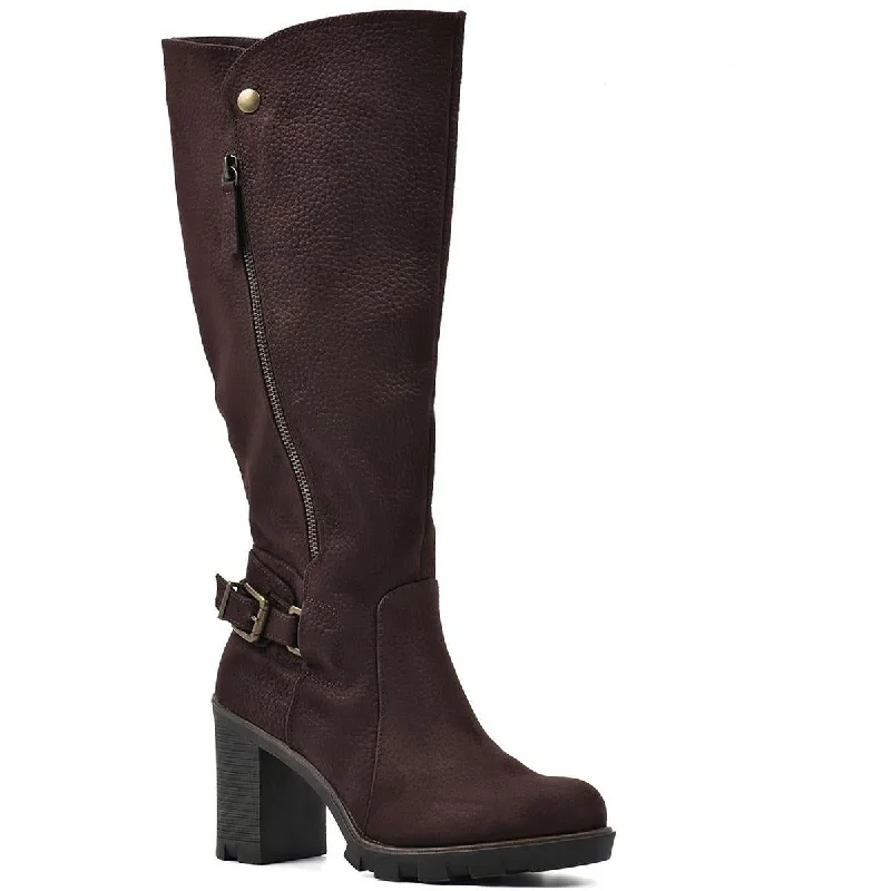 Boots for business trips -White Mountain Womens Berlin Zipper Mid-Calf Boots