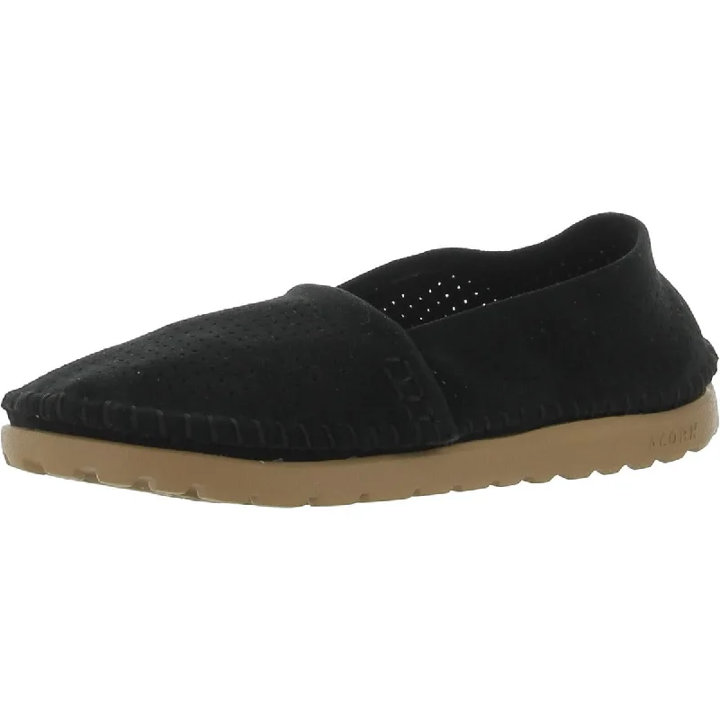 Athletic shoes for long training sessions -Acorn Womens Everywhere Canvas Pull On Slip-On Sneakers