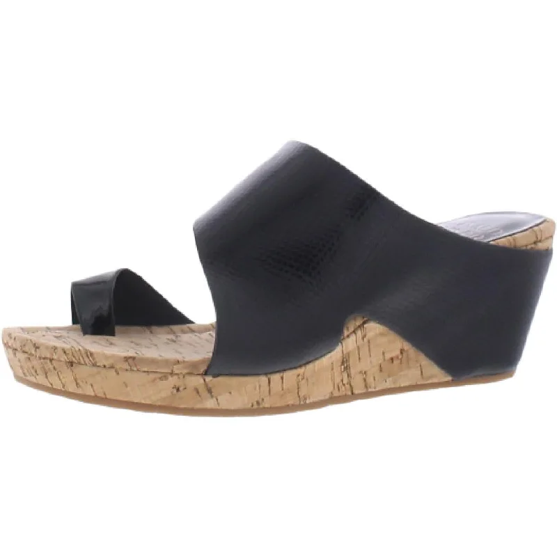 Stylish sandals for sunny nights-Donald J. Pliner Womens Gemmy Leather Slip-On Slide Sandals