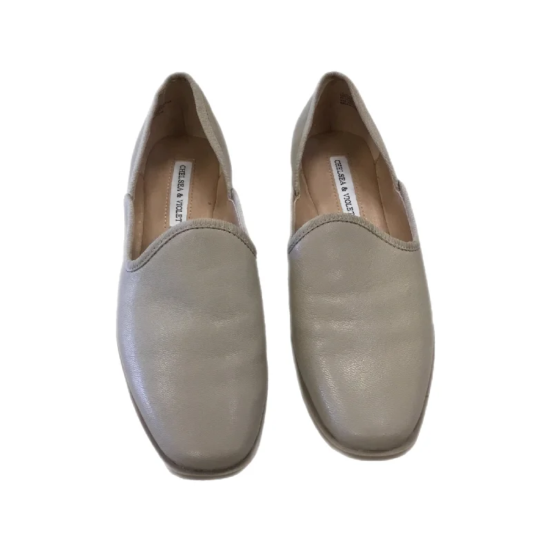 Flats with slip-resistant comfort -Shoes Flats By Chelsea And Violet In Tan, Size: 7.5