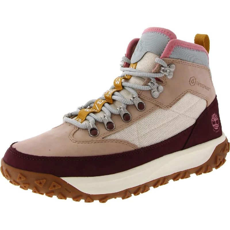 Boots with fun colors -Timberland Womens Grrenstride Motion 6 Lace Up Hiking Hiking Boots