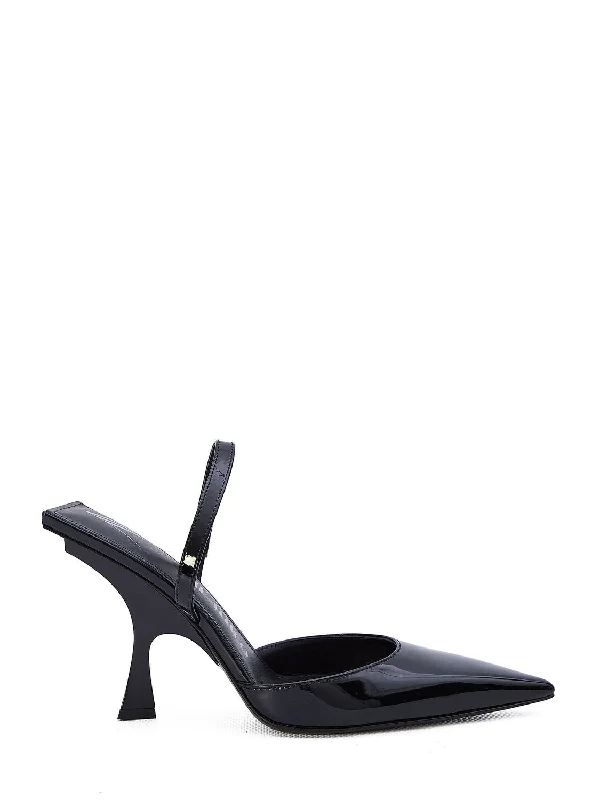 High heels for upbeat evening vibes -THE ATTICO Ester Slingback Pumps 9.5cm Heel