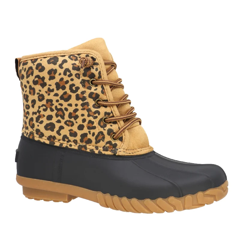 Boots for casual gigs -LIVELY LEOPARD