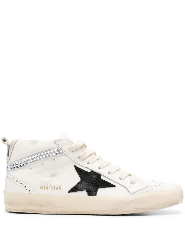 Athletic shoes with rubber sole durability -GOLDEN GOOSE Mid Star Women's Sneakers