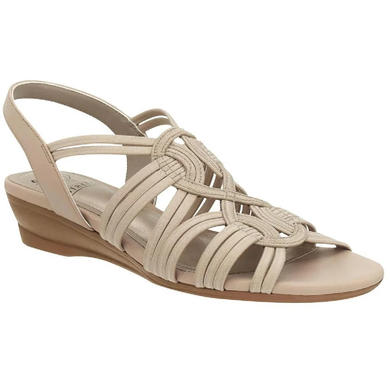 Soft sandals for summer trends-Impo Womens Riya Satin Slingback Sandals