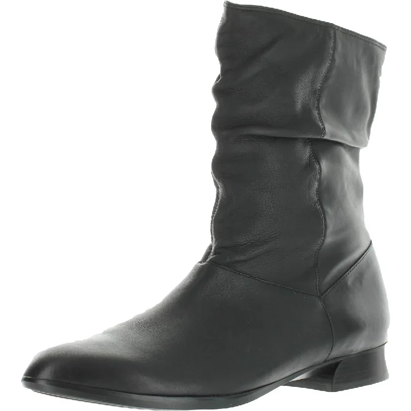 Boots for eco style -Munro Womens Lynette Leather Zipper Mid-Calf Boots