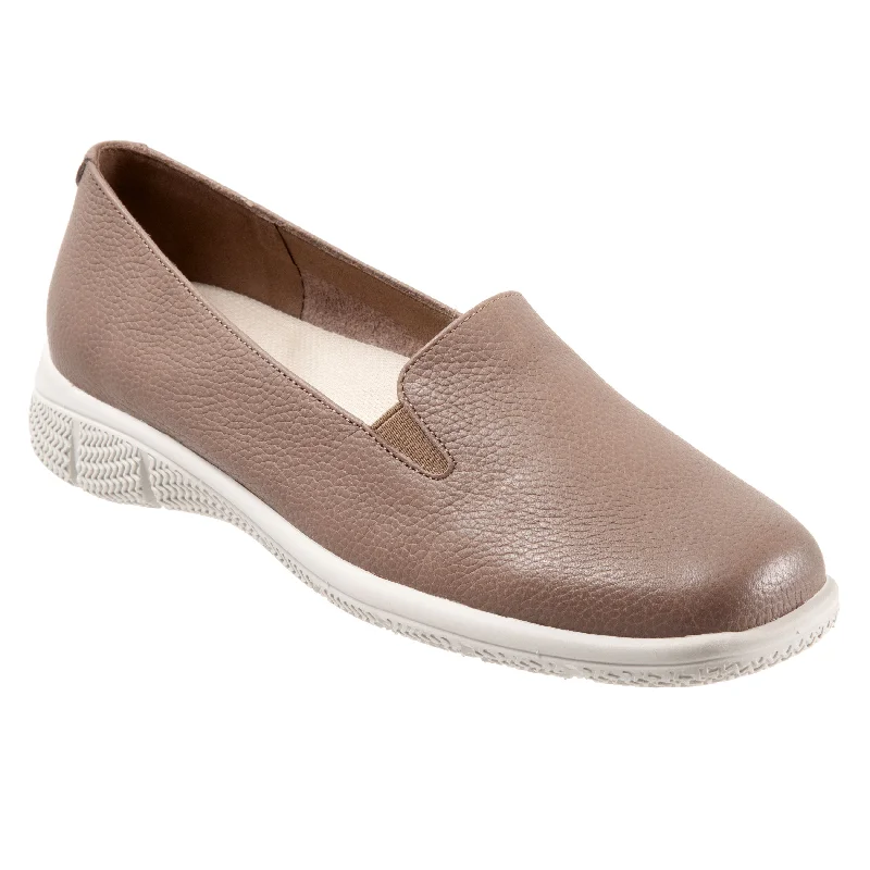 Breathable loafers for dry trips-Universal Taupe 104 Loafers Slip-on Shoes