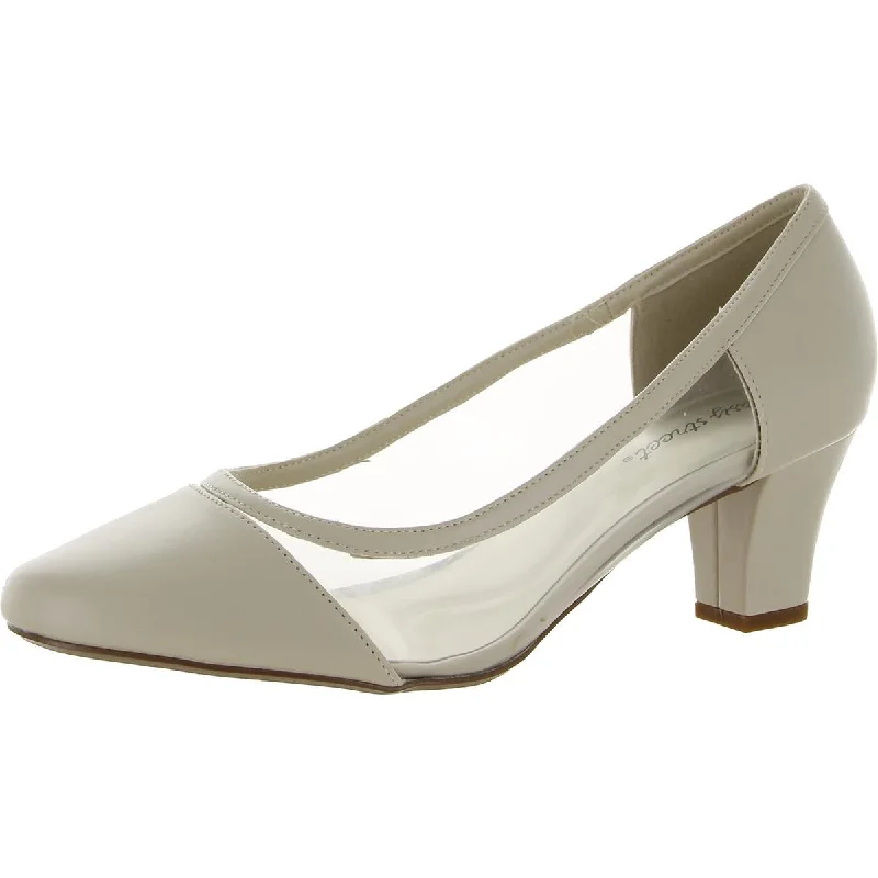 High heels for elegant supper clubs -Easy Street Womens Cody  Slip On Dressy Pumps