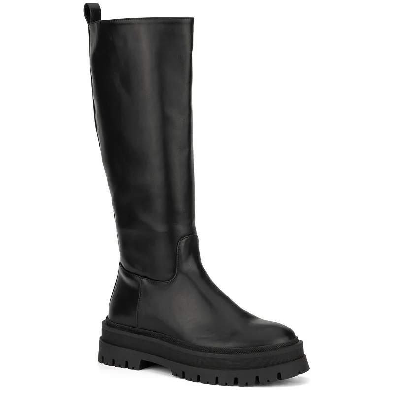 Budget boots for back-to-school -New York & Company Womens Viv Boot Tall Platform Knee-High Boots