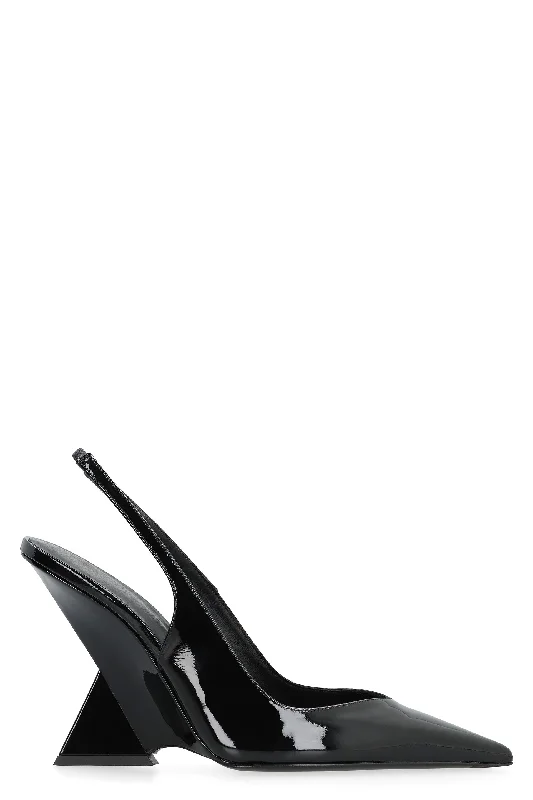 High heels for thrifty fashion lovers -THE ATTICO Sculpted Heel Slingback Pumps