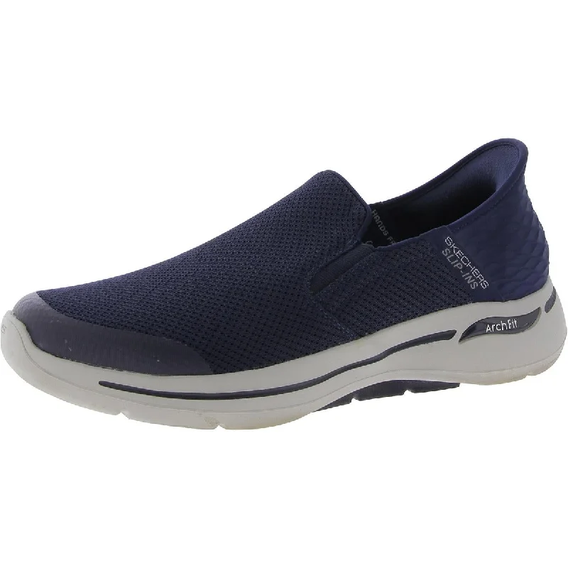 Athletic shoes for wide toes comfort -Skechers Mens Go Walk Arch Fit Lifestyle Slip-On Casual And Fashion Sneakers