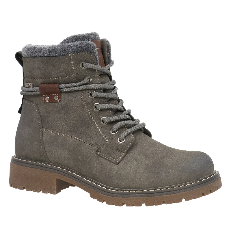 Boots with bold patterns -ELIZA-03T GREY